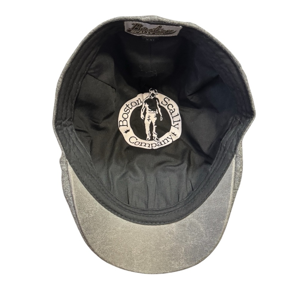 Boston Scally Company Classic Gray Men's 6 Panel Cap Hat, Size XXL - Picture 4 of 9